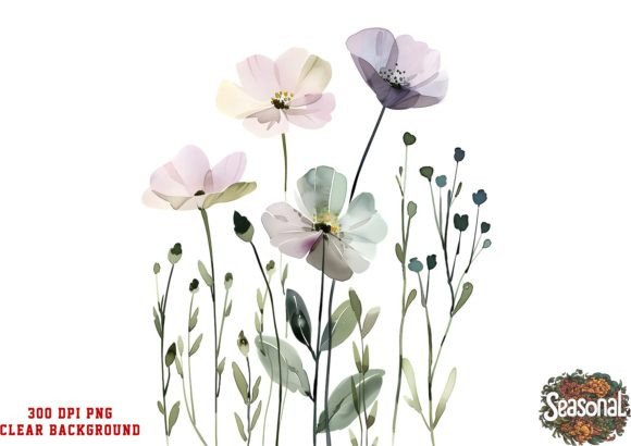 Download Delicate Wildflower Art - Wildflower Collection