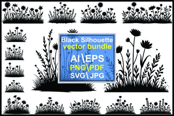 Download Wildflower Silhouette - Wildflower Collection