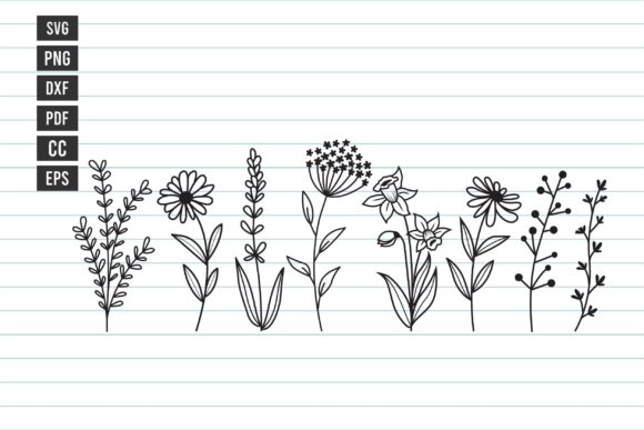 Download Flowers Svg Wildflower Svg Cut Files - Premium Resources