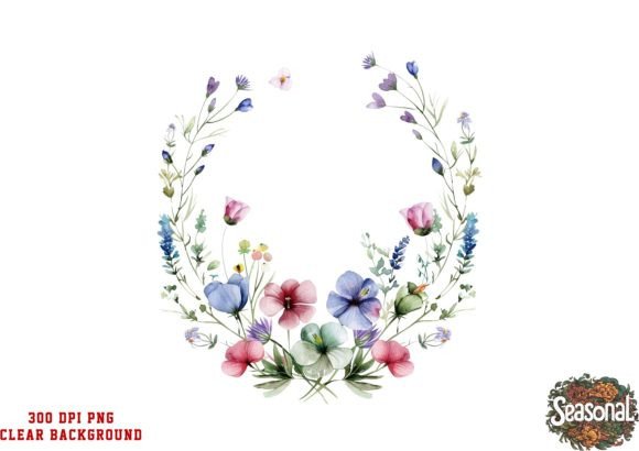Download Watercolor Spring Wildflower Clipart - Wildflower Collection