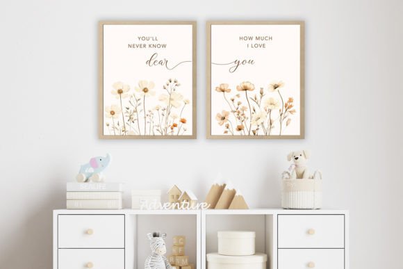 Download Wildflower Nursery Wall Art - Wildflower Collection