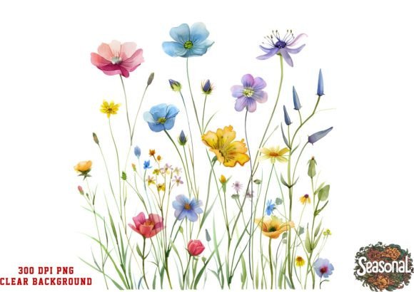 Download Springtime Wildflower Clipart - Wildflower Collection